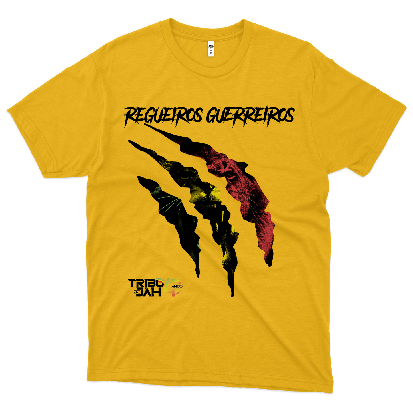Tribo de Jah (Camiseta Amarela) - Regueiros Guerreiros