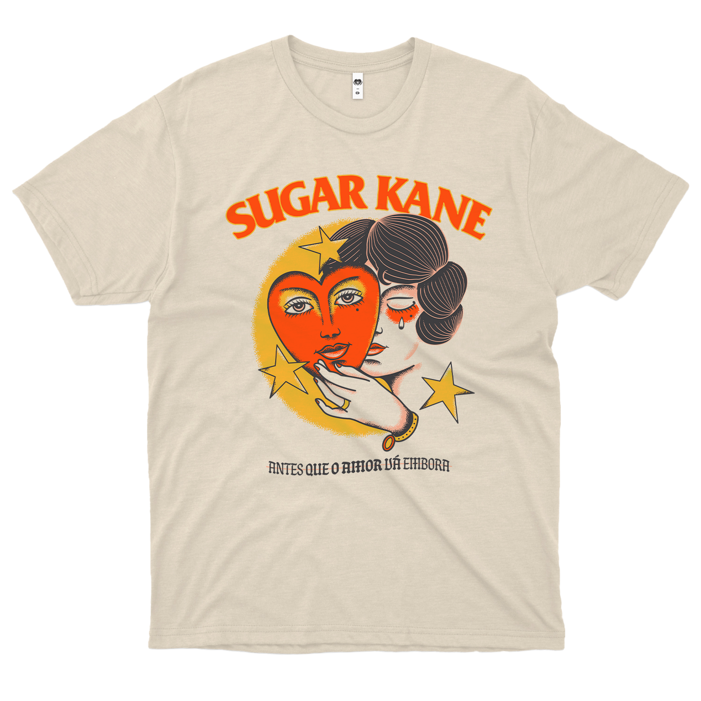 Sugar Kane (Camiseta Off White) - Coração