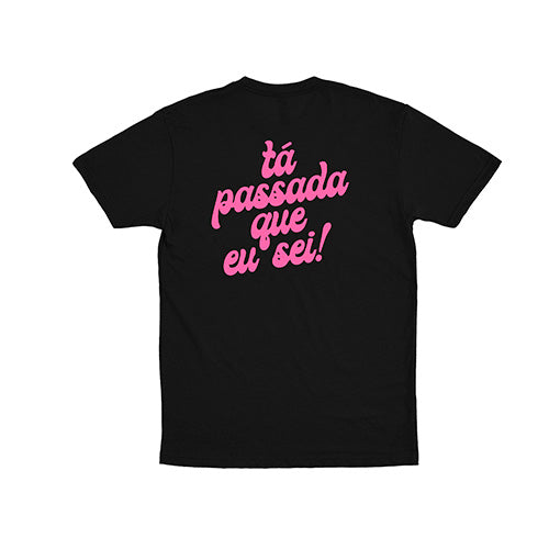 Bianca DellaFancy (Camiseta Preta) - Tá passada que eu sei!