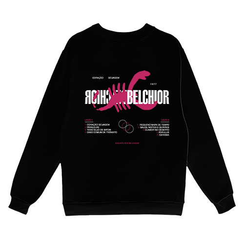 Belchior (Moletom Careca Preto) - Belchior