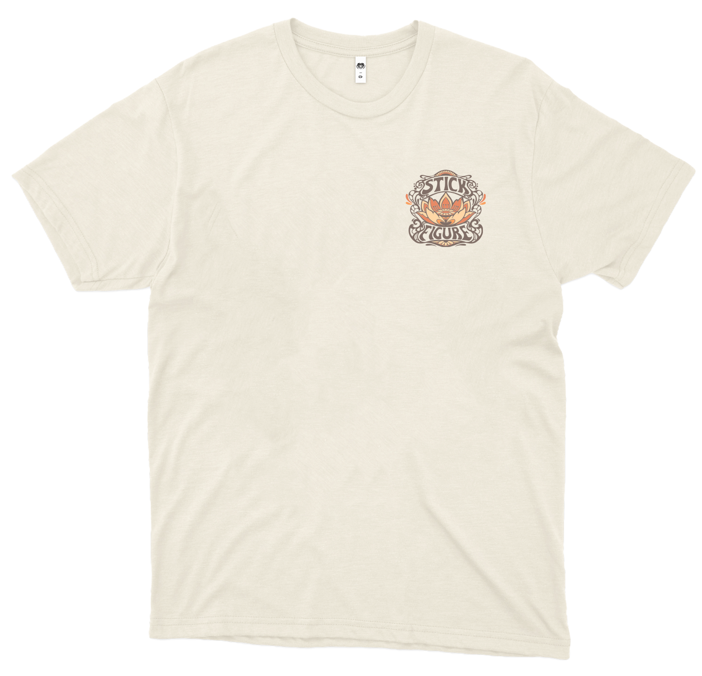 Stick Figure (Camiseta Off White) - Lotus Flower