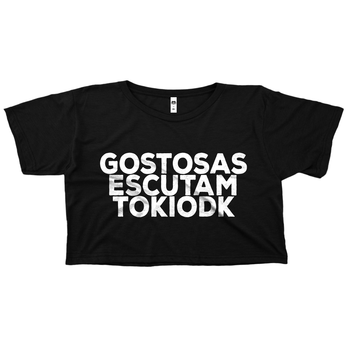 TOKIODK (Cropped Preto) - Gostosas Escutam TOKIODK