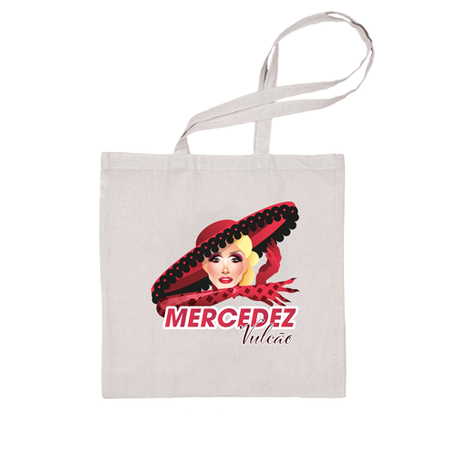 Mercedez Vulcão ( Tote Bag Branca) - Fuego