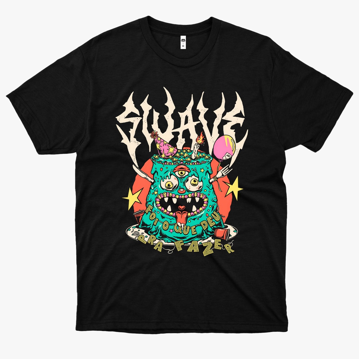 Swave (Camiseta Preta) - Foi O Que Deu Pra Fazer