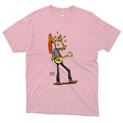 Anelis Assumpção (Camiseta Rosa Bebê) - Água Que Passarinho Não Bebe