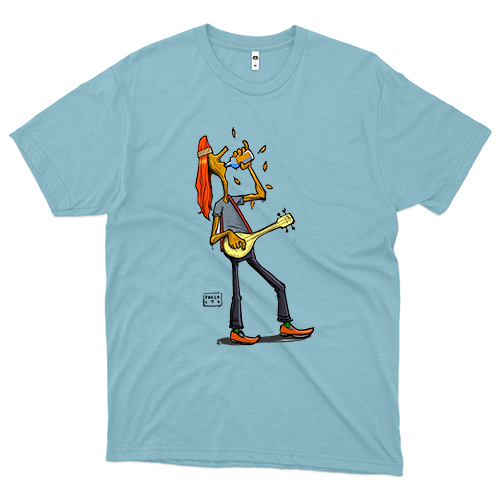 Anelis Assumpção (Camiseta Azul Bebê) - Água Que Passarinho Não Bebe