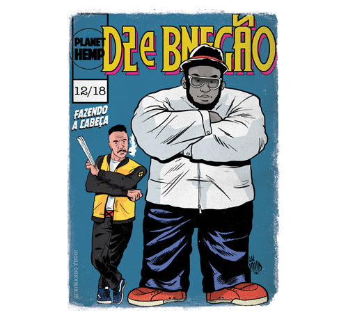 BNegão+MD2 - Caneca Branca - Loud