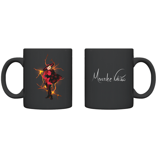 Mercedez Vulcão (Caneca Preta) - Erupção