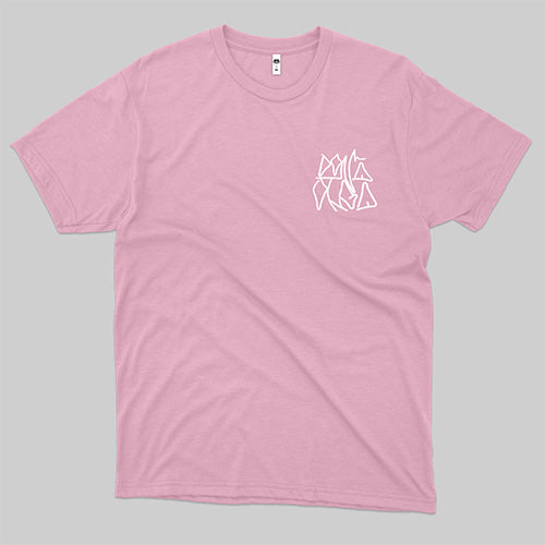 Dona Olga (Camiseta Rosa Bebê) - Dona Olga Escrita Branca