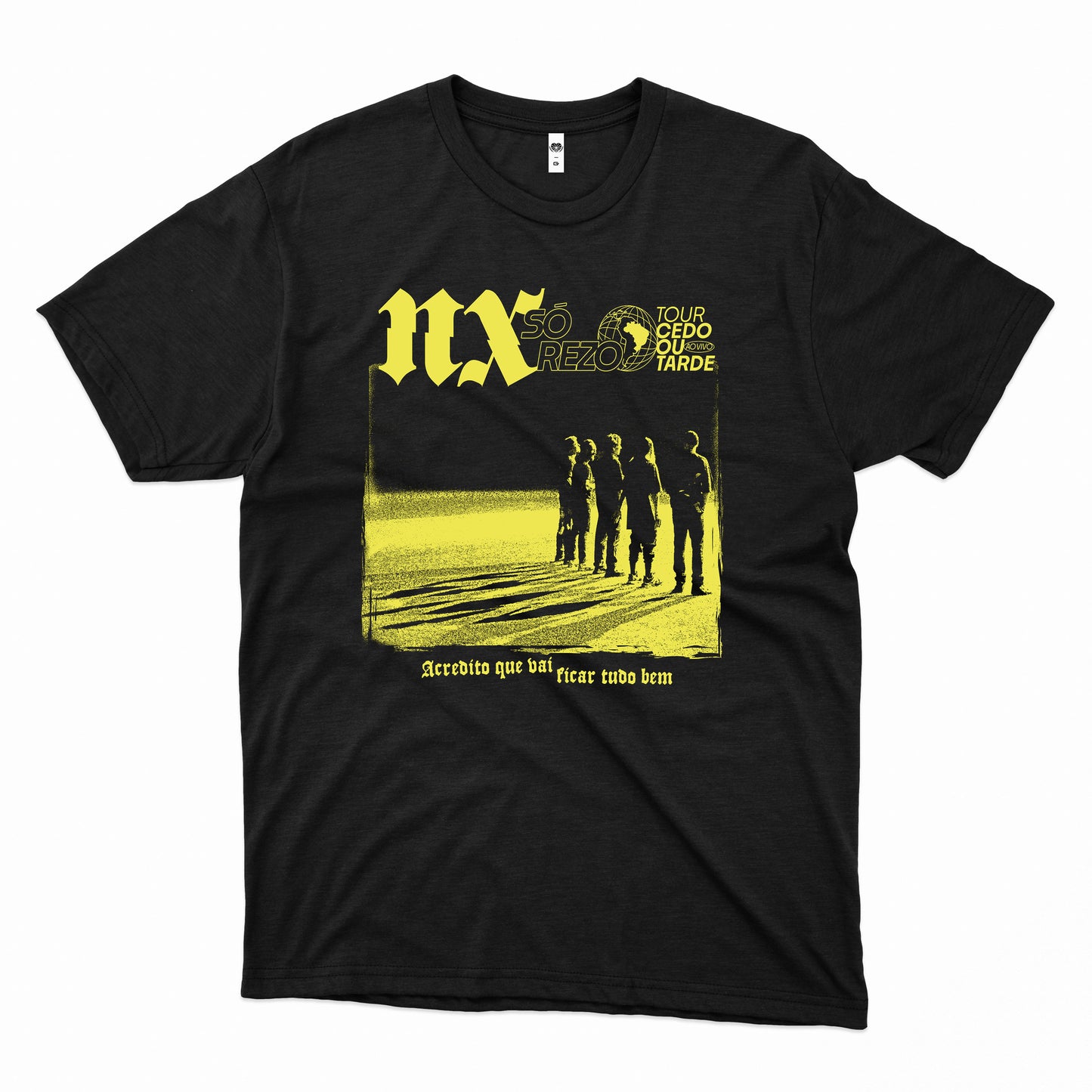 NX Zero (Camiseta) - Só Rezo - Tour Cedo ou Tarde