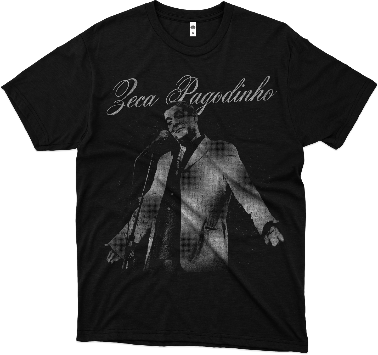 Zeca Pagodinho (Camiseta Preta) - Zeca