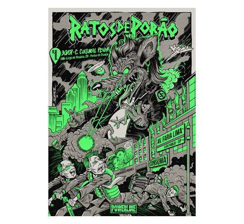 Ratos de Porão (Poster) - Centro Cultural da Penha