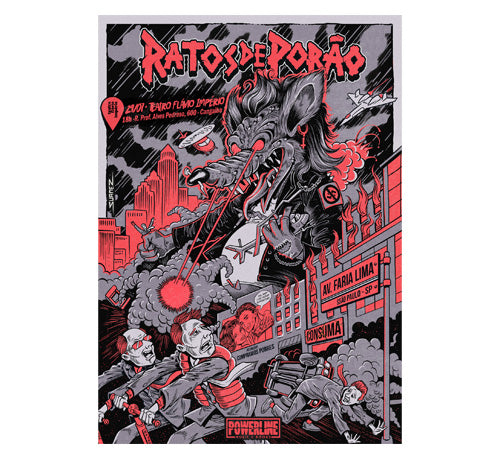 Ratos de Porão (Poster) - Teatro Flávio Império