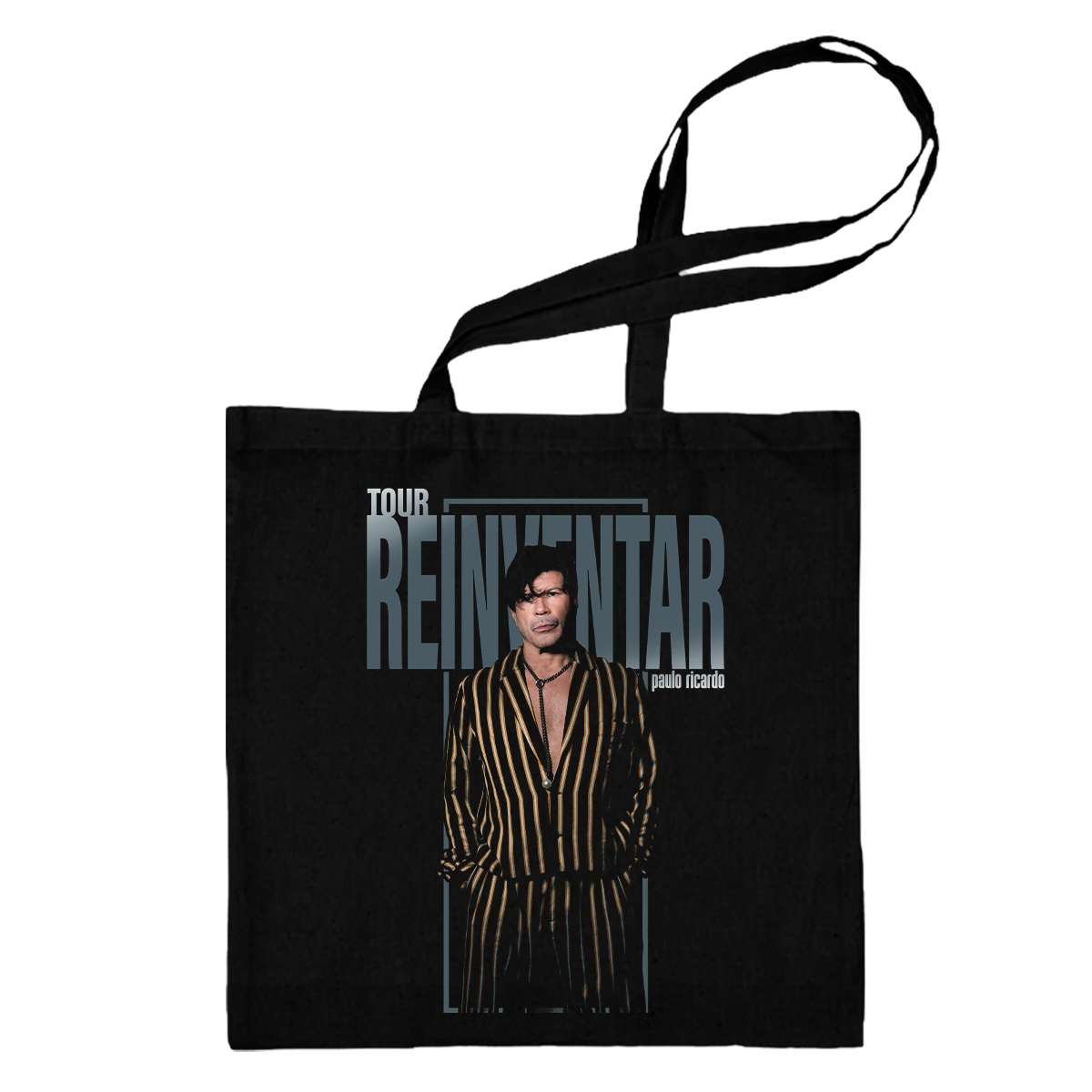 Paulo Ricardo ( Tote Bag Preta) - Reiventar