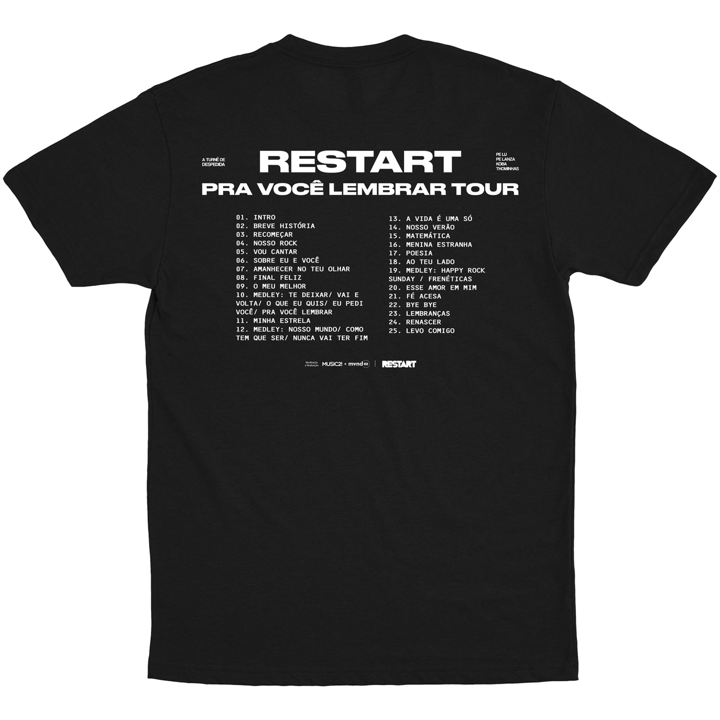 Restart (Camiseta) - Pe Lu (A Despedida)