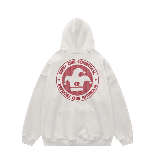 Curinga Roque (Moletom Branco) - Riffs Que Conectam