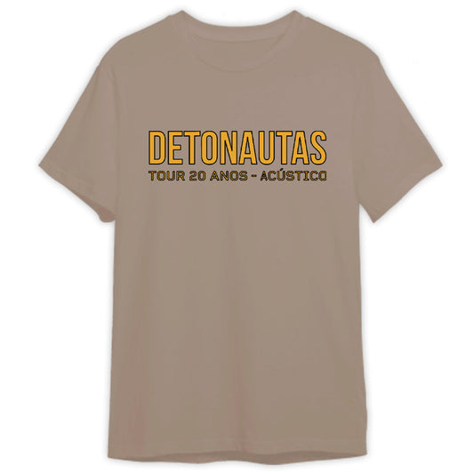 Detonautas (Camiseta Bege) - Logo