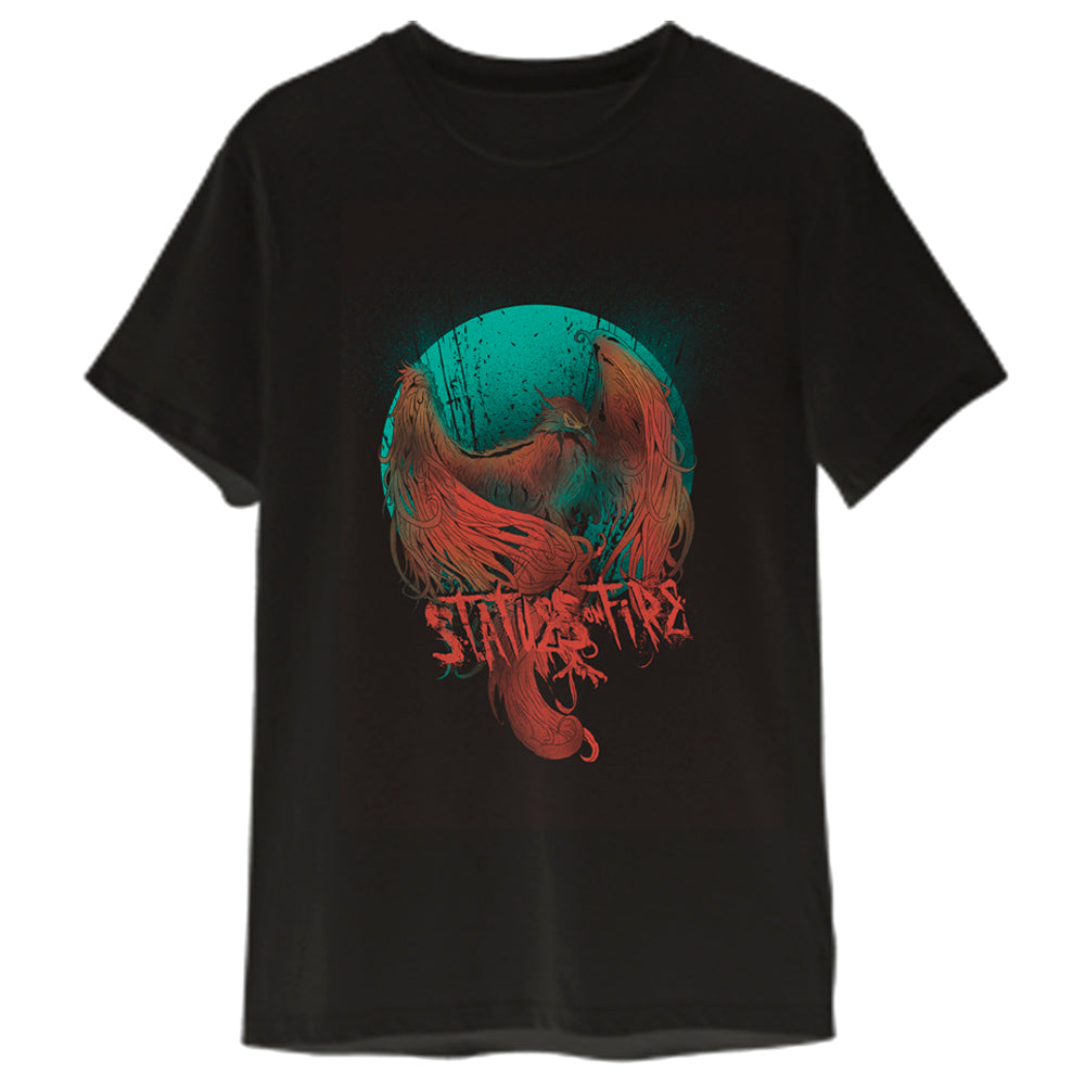 Statues on fire (Camiseta) - Phoenix