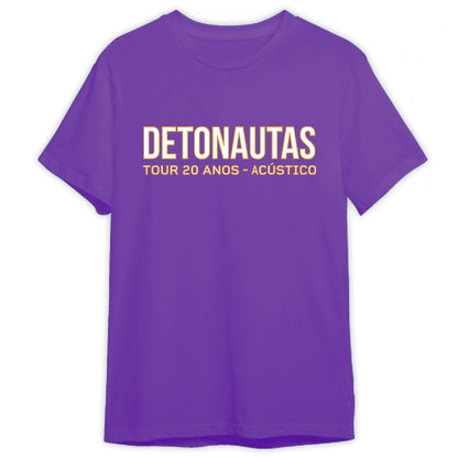 Detonautas (Camiseta Violeta) - Logo