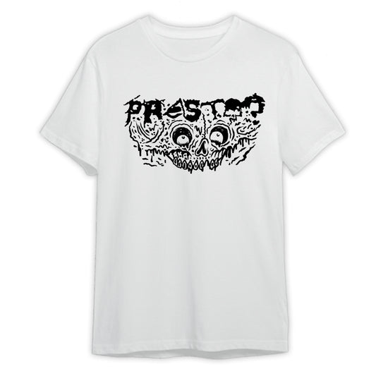 Presto? (Camiseta Branca) - Logo