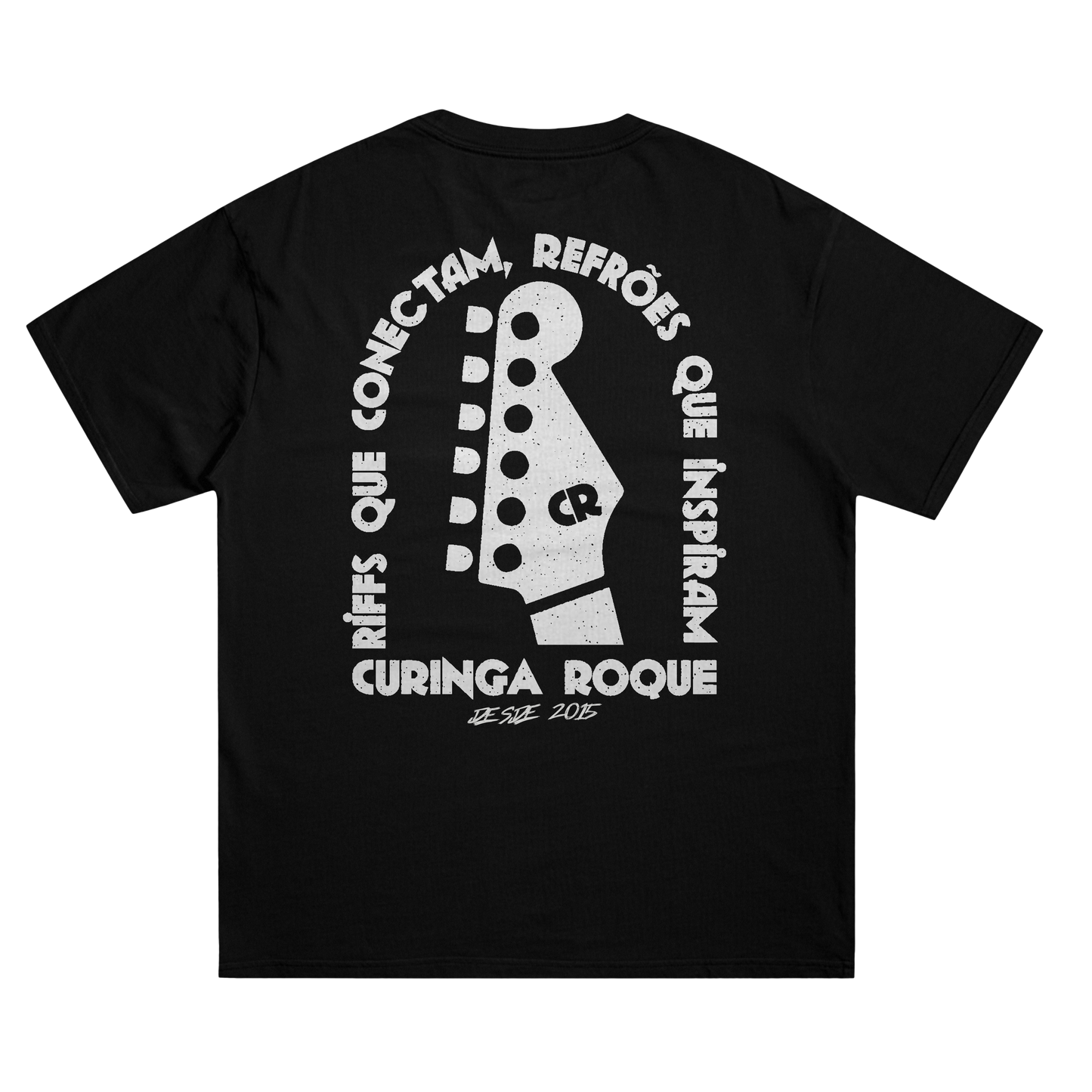 Curinga Roque (Camiseta Preta) - Riffs Que Conectam