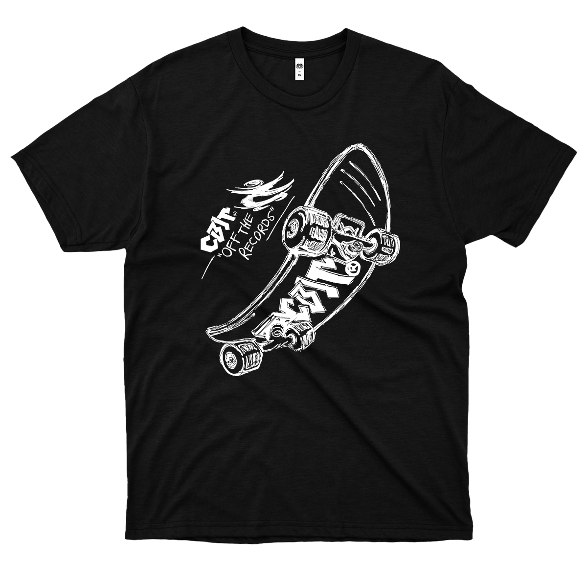Charlie Brown Jr  (Camiseta Preta) Skate