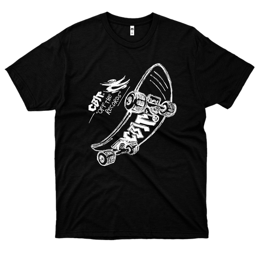 Charlie Brown Jr  (Camiseta Preta) Skate
