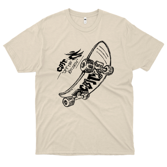 Charlie Brown Jr (Camiseta Off White) -Skate