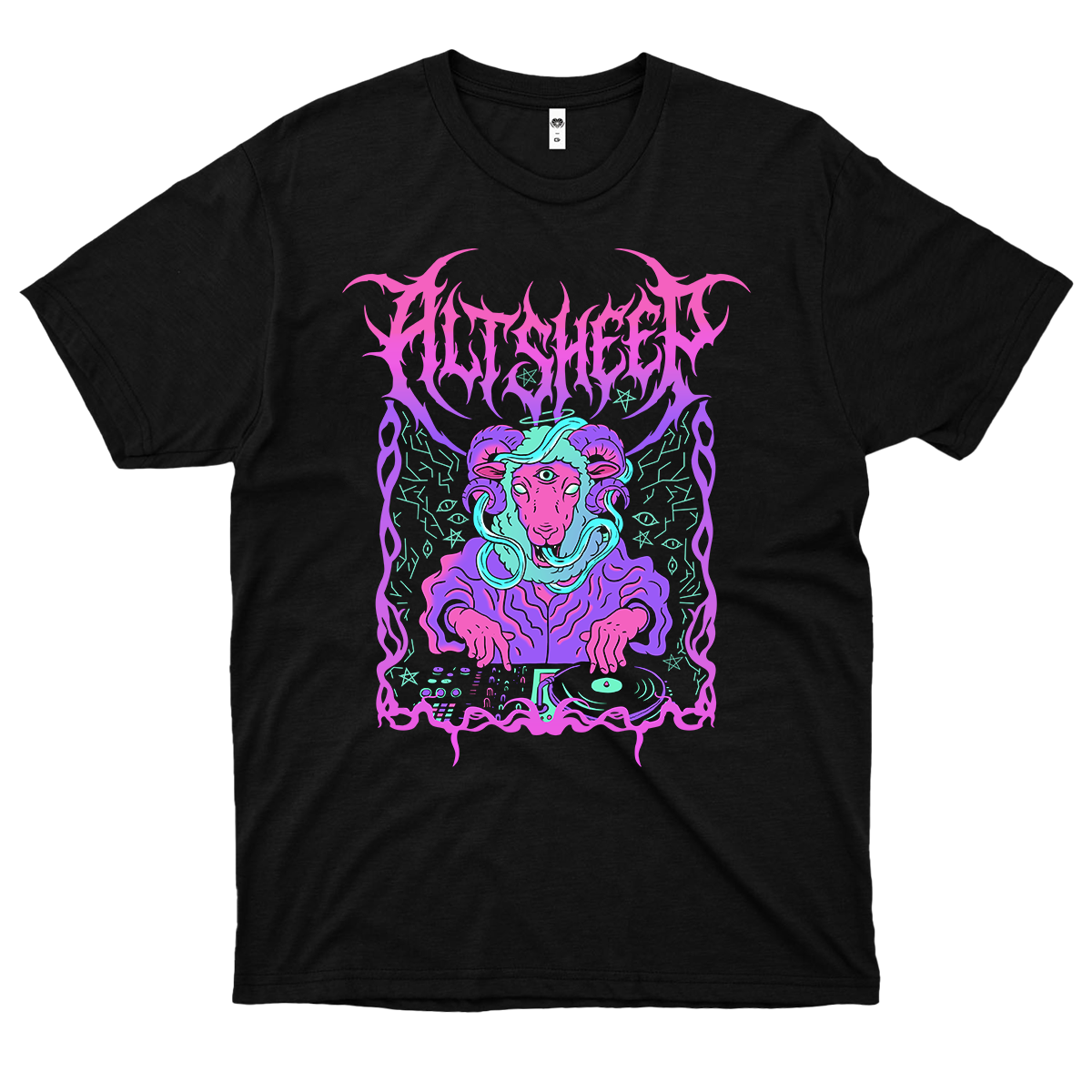 E Eu Que Era Emo (Camiseta Preta) - Altsheep