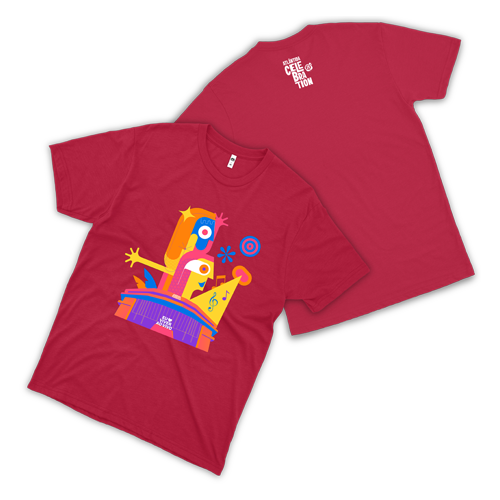 Atlântida Celebration (Camiseta Vermelha) - Atlântida Celebration