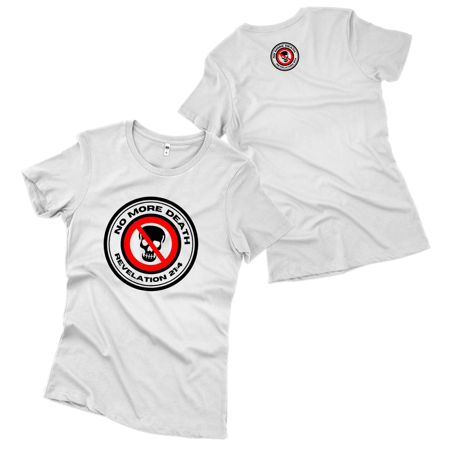 No More Death (Baby Look Branca)  - Logo