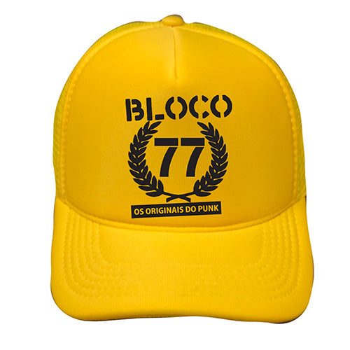 Bloco 77 (Boné Amarelo) - Logo Clássico