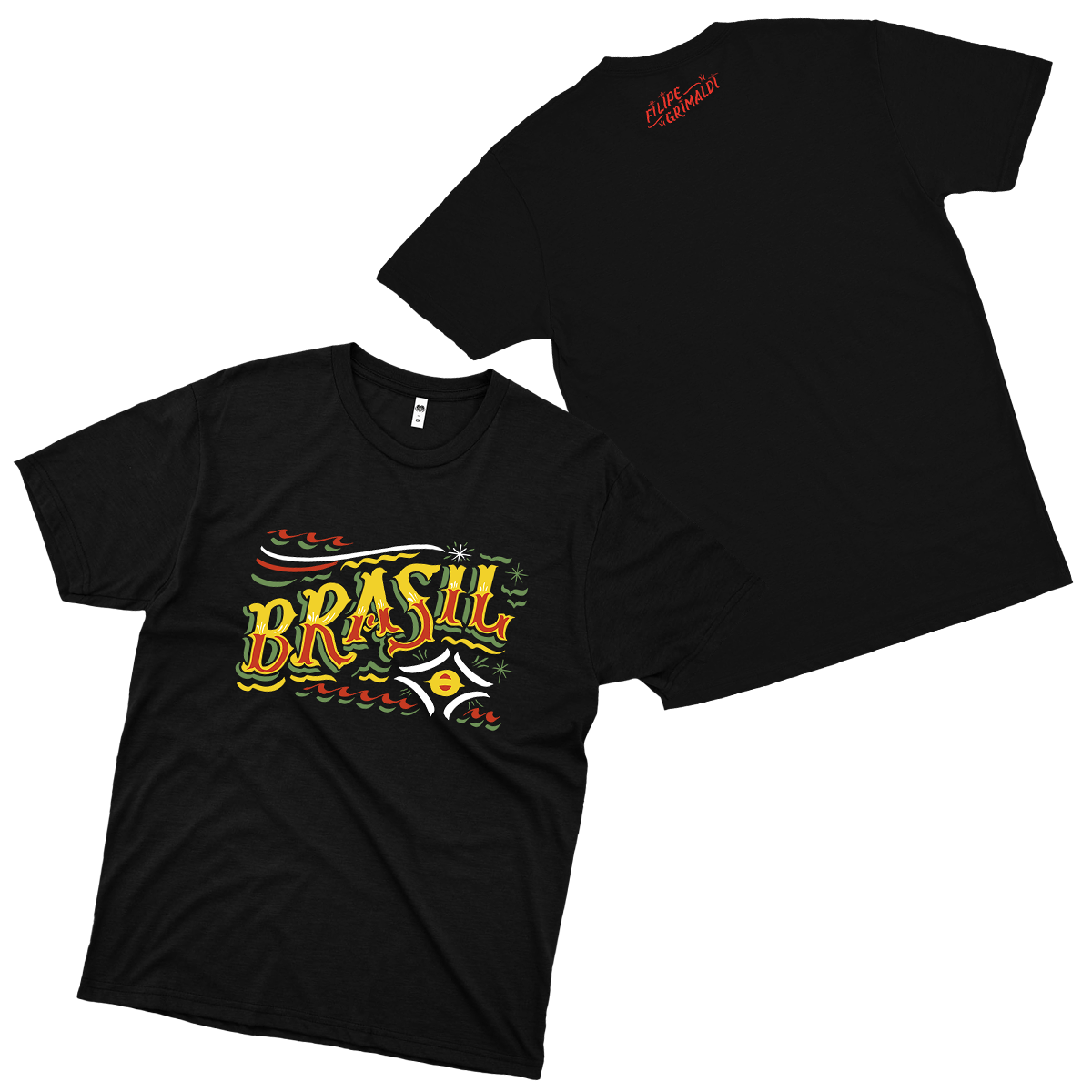 Filipe Grimaldi (Camiseta Preta) - Brasil