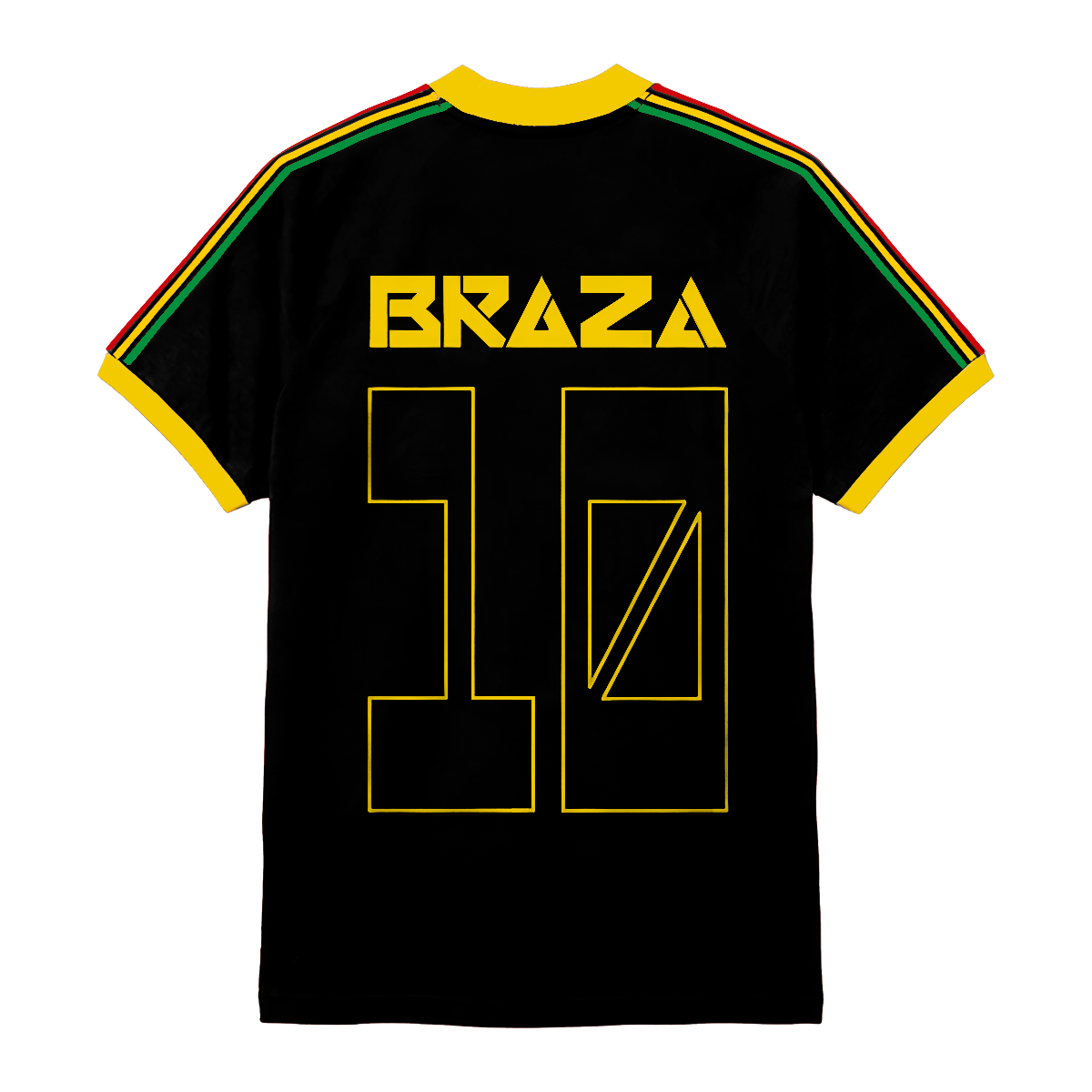 Braza (Camiseta Preta) - Futebol