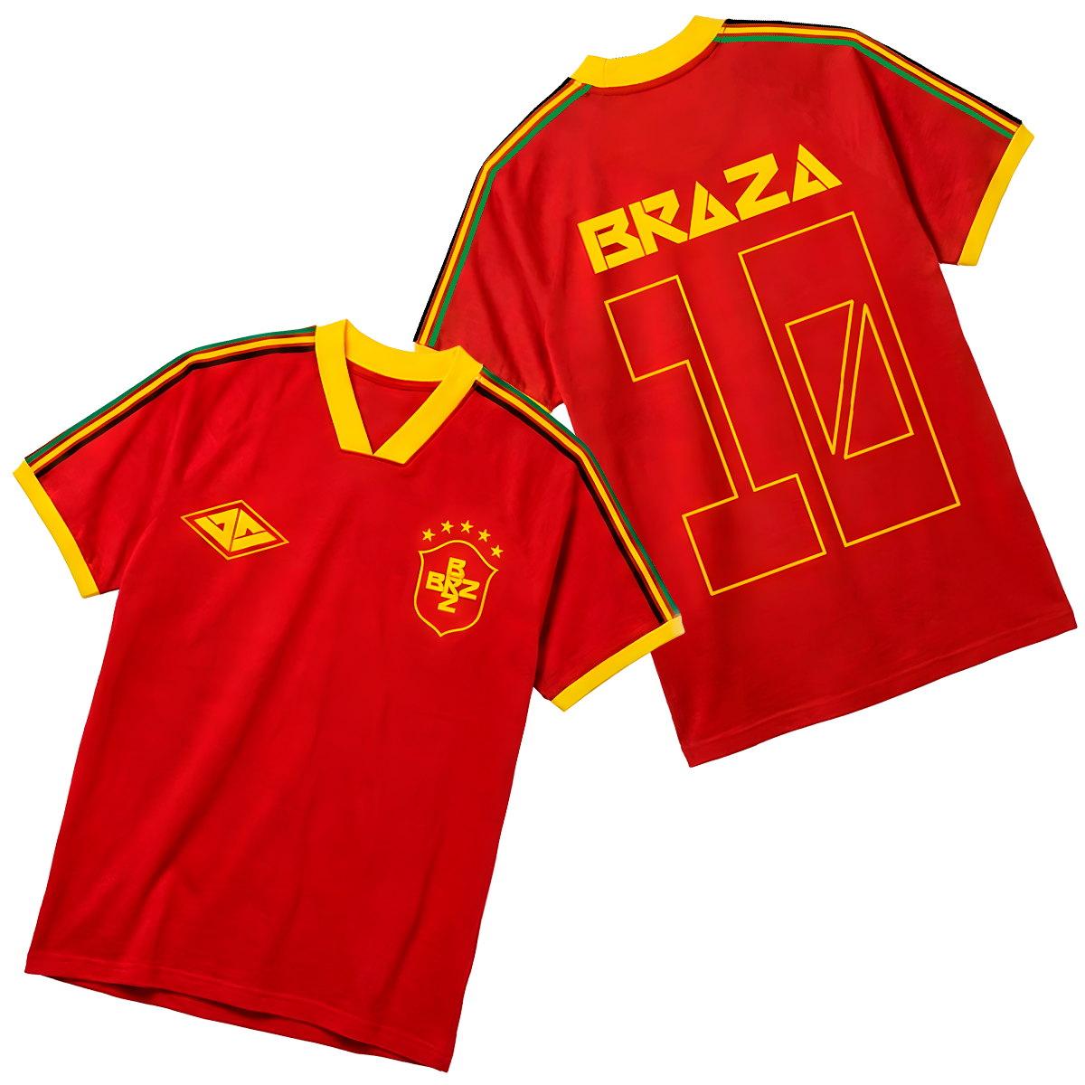 Braza (Camiseta Vermelha) - Futebol