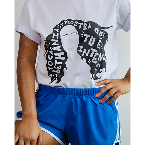 Bloco Explode Coração (Camiseta Branca)  - Toca Bethania