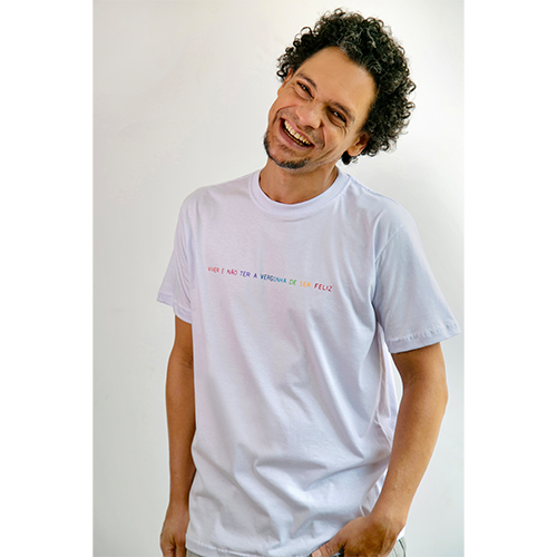 Bloco Explode Coração (Camiseta Branca)  - Viver Feliz