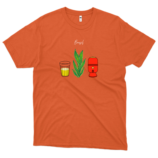 Heart (Camiseta Laranja) - Brasilidades