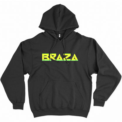 Braza (Moletom Canguru Preto) - Braza