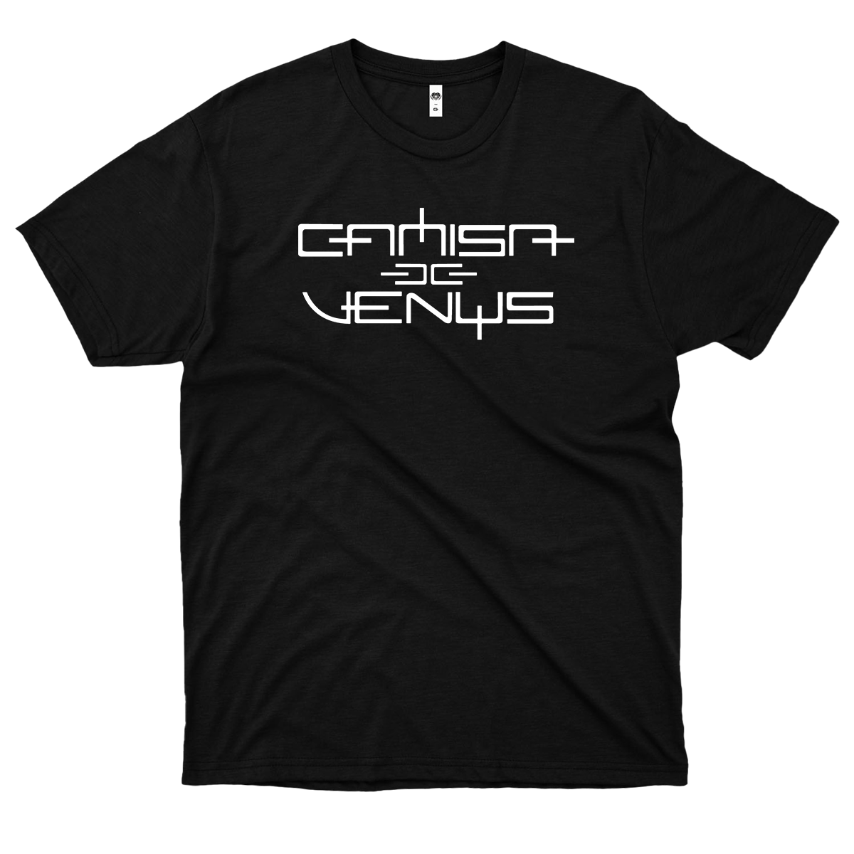 Camisa De Vênus  (Camiseta Preta) - Logo