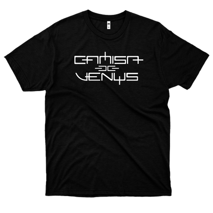 Camisa De Vênus  (Camiseta Preta) - Logo