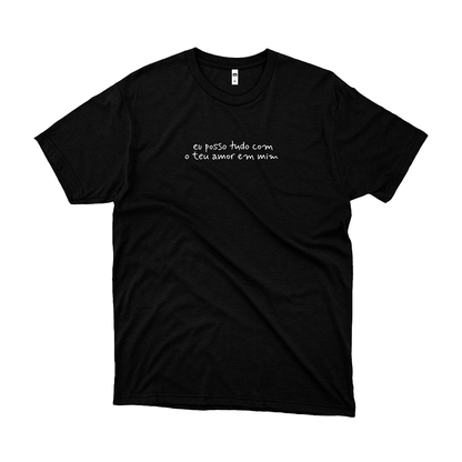 Aretha (Camiseta Preta) - Posso Tudo II