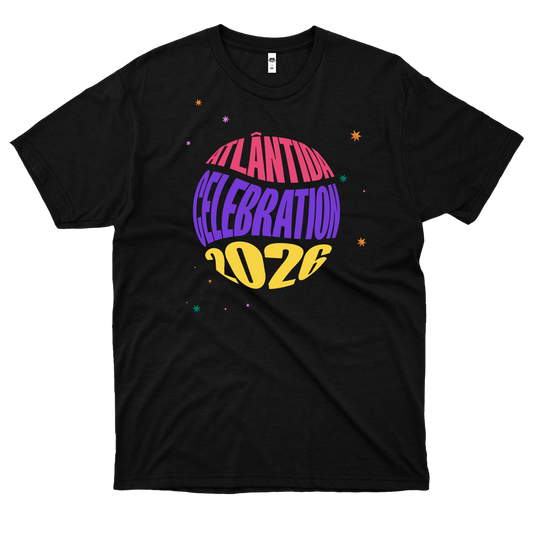Atlântida Celebration (Camiseta Preta) - I