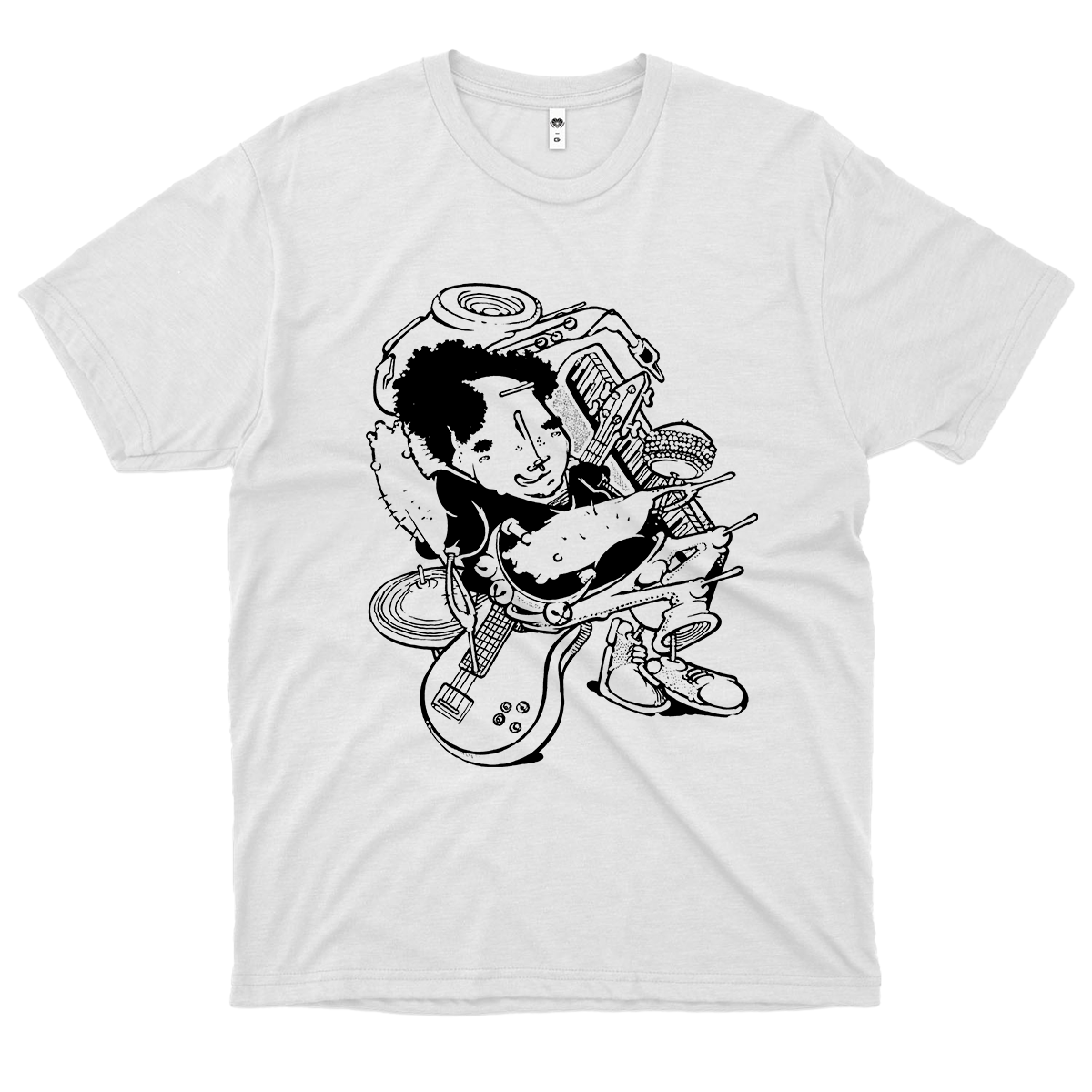 Bufo Borealis (Camiseta Branca) - Instrumentos ONESTOdiesel