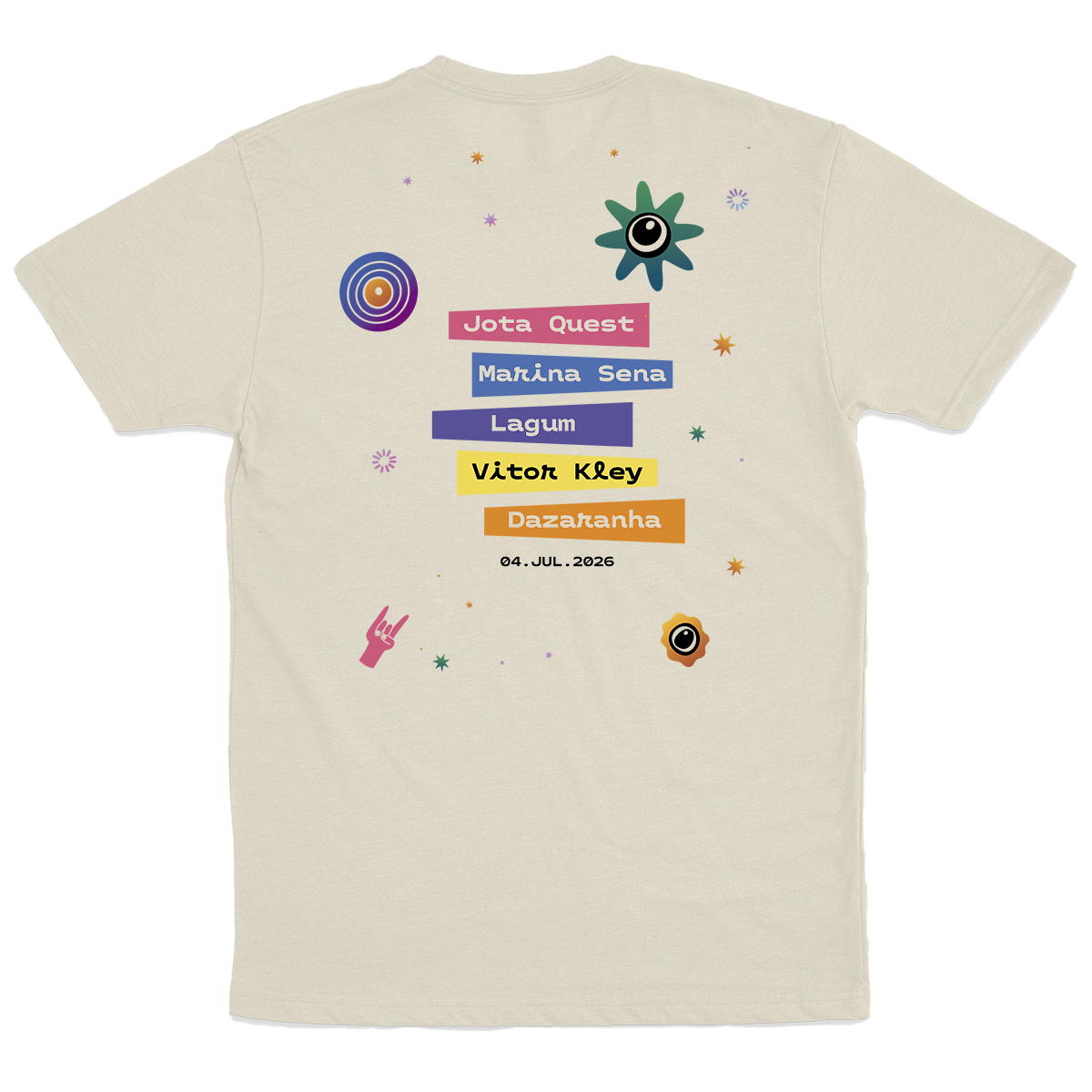 Atlântida Celebration (Camiseta Off White) - II