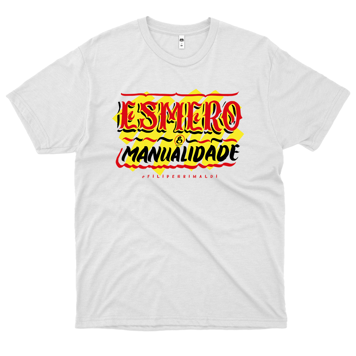 Filipe Grimaildi (Camiseta Branca) - Esmero e Manualidade