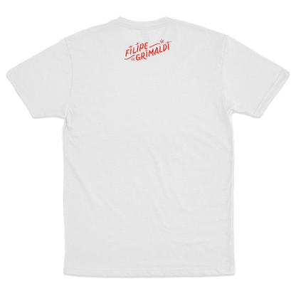 Filipe Grimaildi (Camiseta Branca) - Esmero e Manualidade