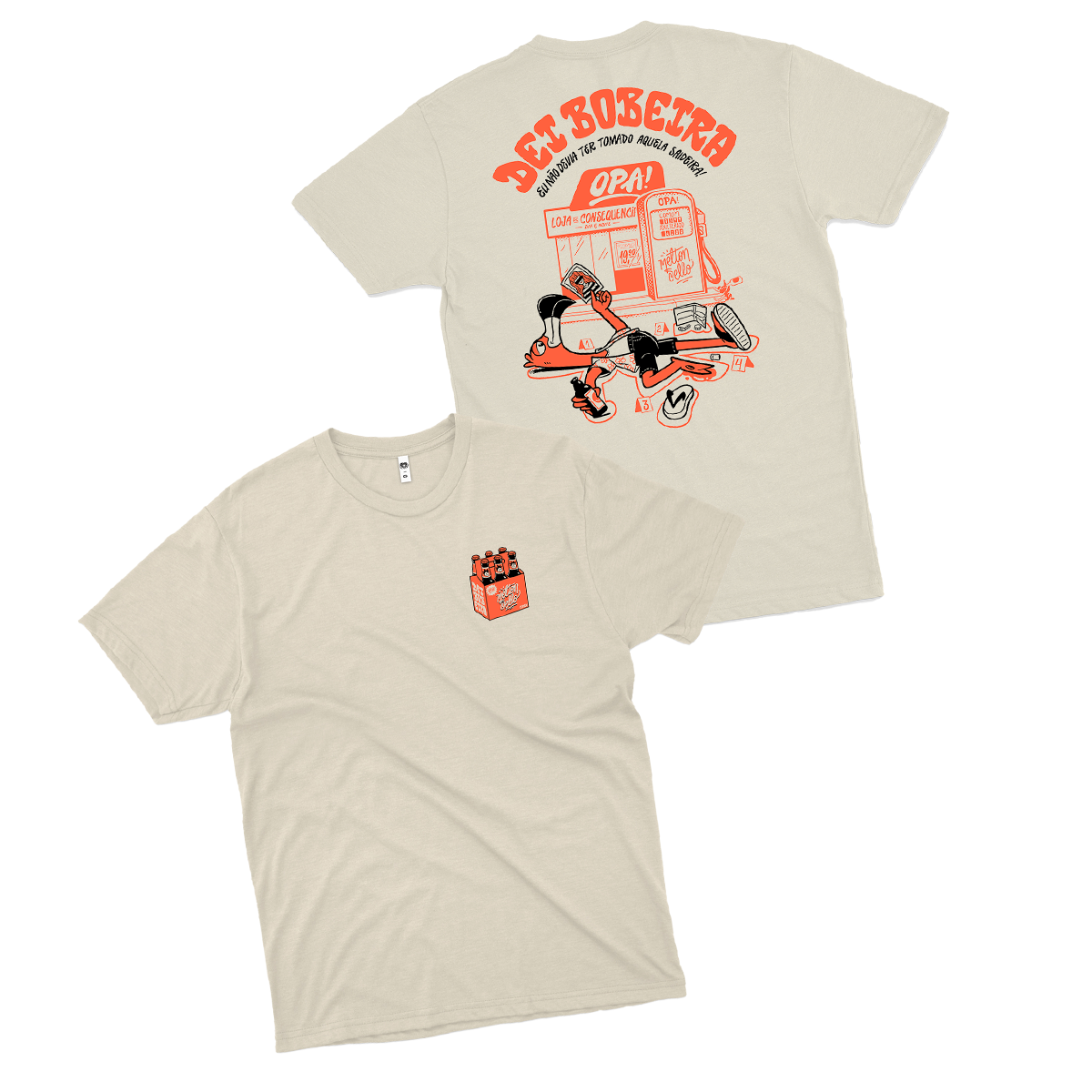 Melton Sello (Camiseta Off-White)  - Dei Bobeira
