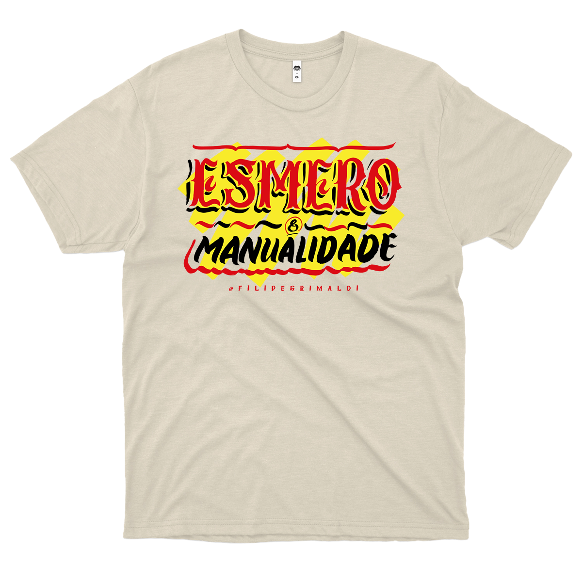 Filipe Grimaldi (Camiseta Off White) - Esmero e Manualidade