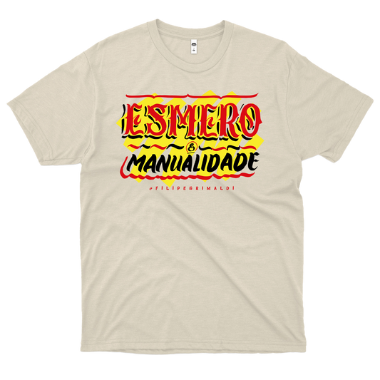 Filipe Grimaldi (Camiseta Off White) - Esmero e Manualidade